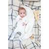 Elegant Leaves Footie, Ivory - Footie Pajamas - 2