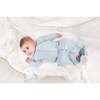 Elegant Leaves Sleep Sack, Baby Blue - Nightgowns - 2
