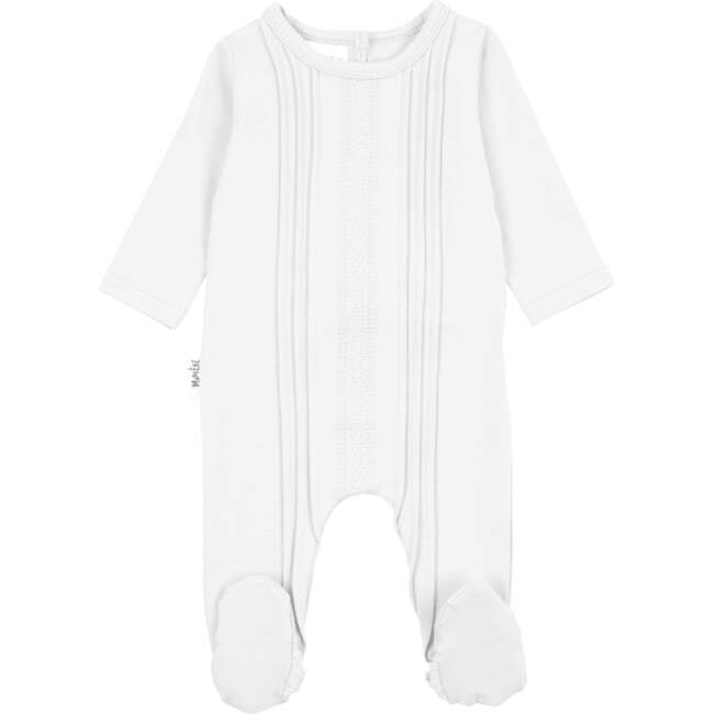 Tiny Tucks Footie, White