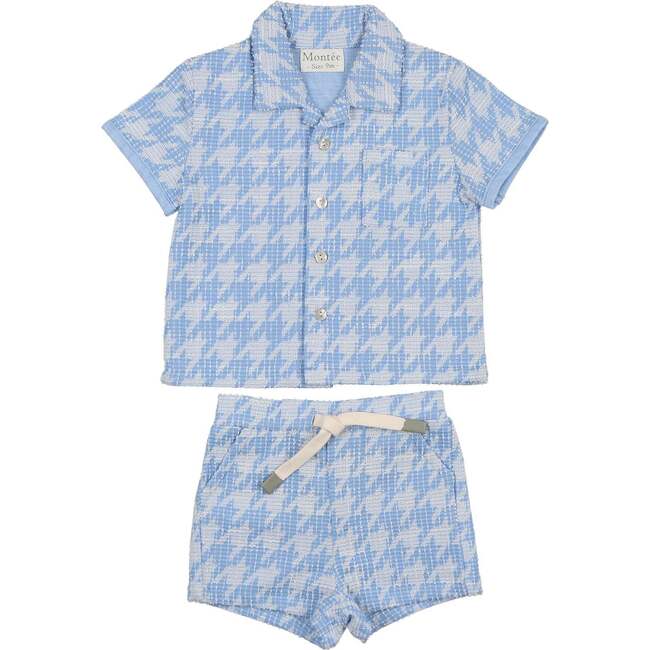 Beach Cabana 2Pc Set, Ocean Blue