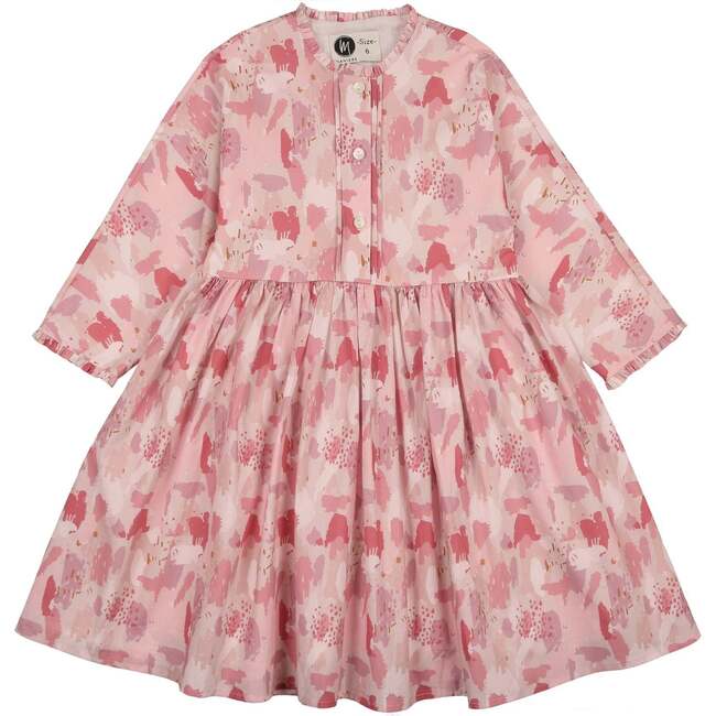 Artistry Poplin 3/4 Sleeve Dress, Mauve