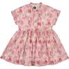 Artistry Poplin Short Sleeve Dress, Mauve - Dresses - 1 - thumbnail