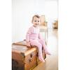 Tux Ruffle Footie, Mauve - Footie Pajamas - 2 - thumbnail