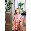 Artistry Poplin Short Sleeve Dress, Mauve - Dresses - 3