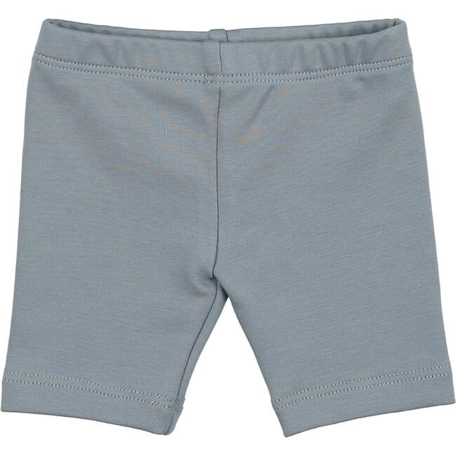 Solid Short Leggings, Sky Blue