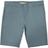 Horizontal Striped Boy Shorts, Honey - Shorts - 7