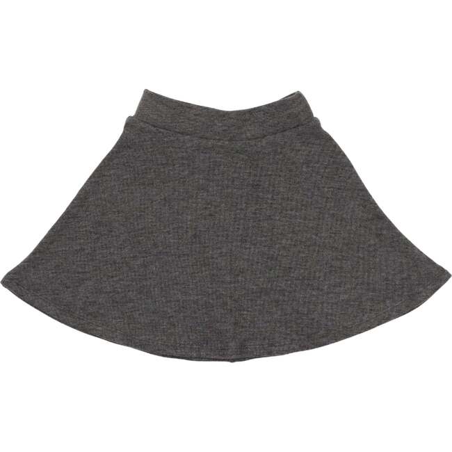 A-Line Short Skirt, Beige - Skirts - 2