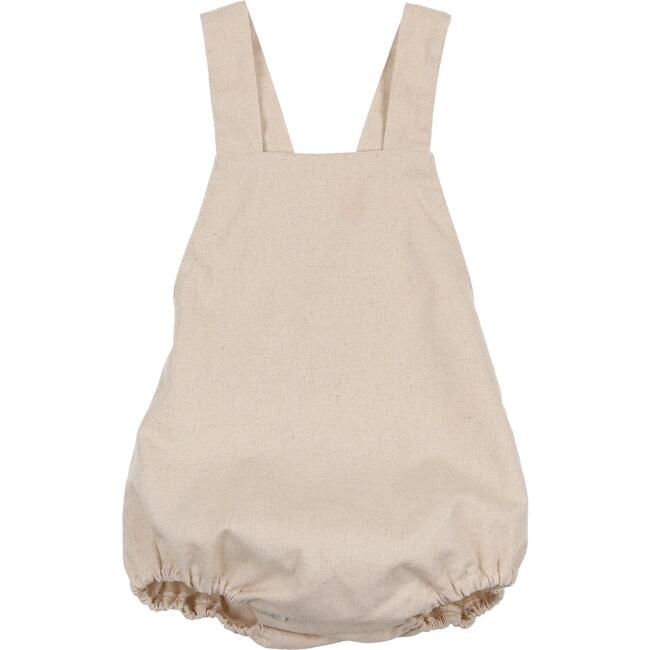 Baby Lemon Blossom Romper, Bone - Onesies - 1
