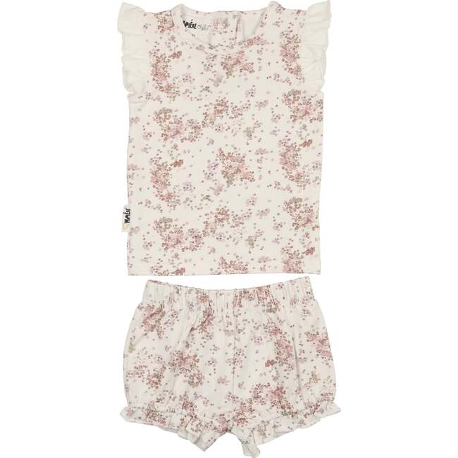 Baby Blooming 2-Piece Bloomer Set, White