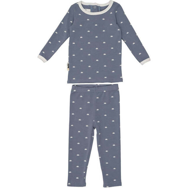 Sun Print Two-Piece Set, Blue