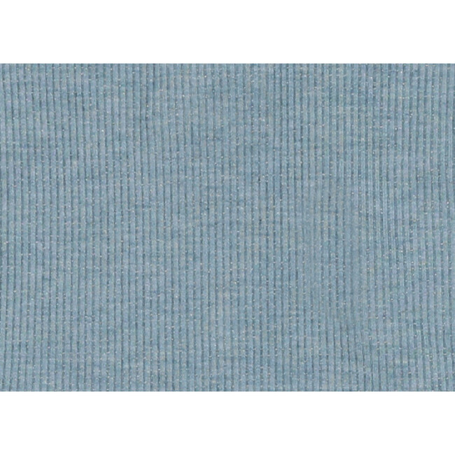 Soft Ribbed Short Set, Blue - Mixed Apparel Set - 2