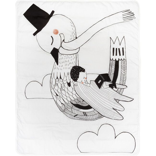 Swan Toddler Comforter - Duvet Sets - 3