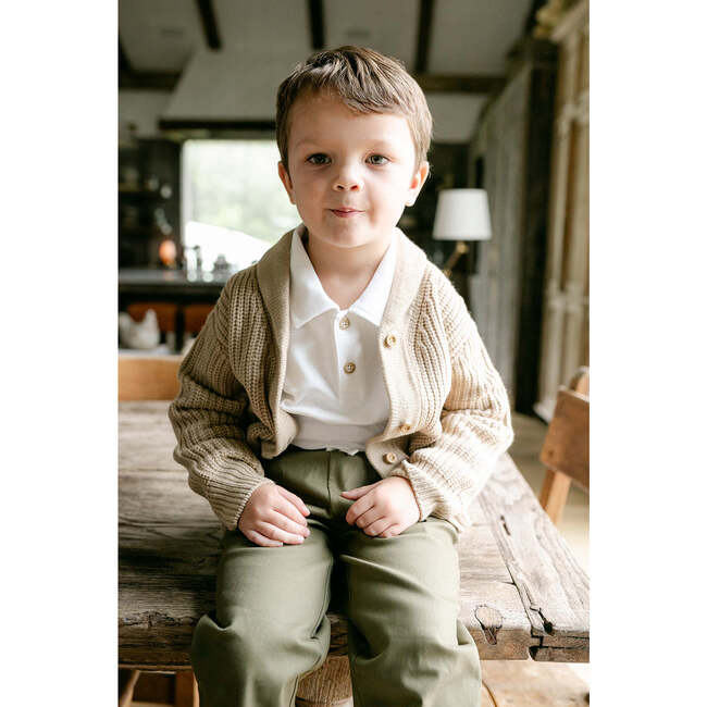 Smith Cardigan, Natural - Cardigans - 2