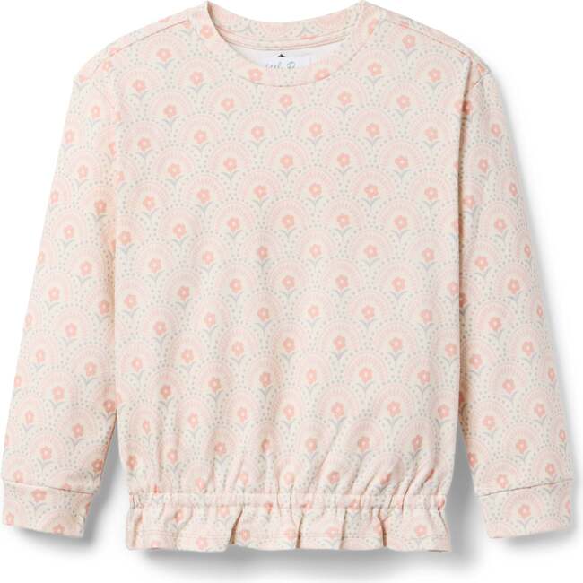 Penelope Crew Sweatshirt, Retro Floral