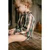 Preston Long Sleeve Bubble, Fall Plaid - Rompers - 2