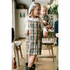 Kate Overall Dress, Fall Plaid - Dresses - 1 - thumbnail