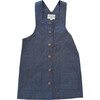 Kate Overall Dress, Indigo - Dresses - 3