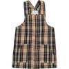 Kate Overall Dress, Fall Plaid - Dresses - 4