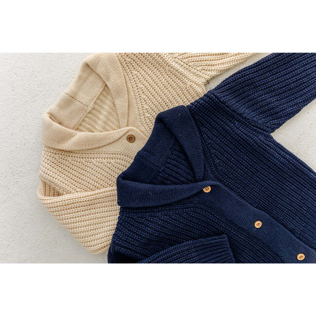 Smith Cardigan, Navy - Cardigans - 3