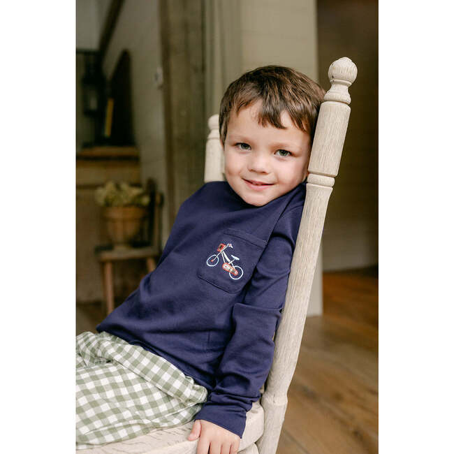Brooks Long Sleeve Pocket Tee, Bicycle