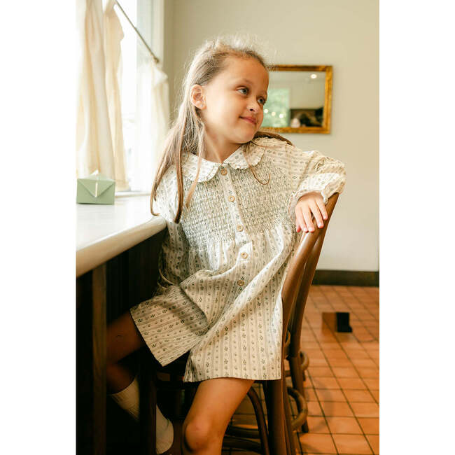 Elodie Smocked Dress, Country Floral