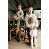 Gabrielle Smocked Bubble, Country Floral - Rompers - 3