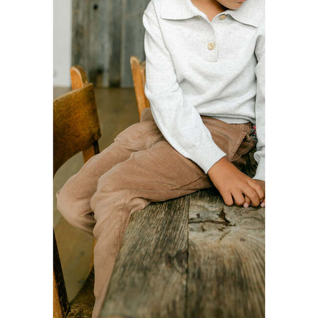 Bennett Pant, Brown Corduroy - Pants - 2