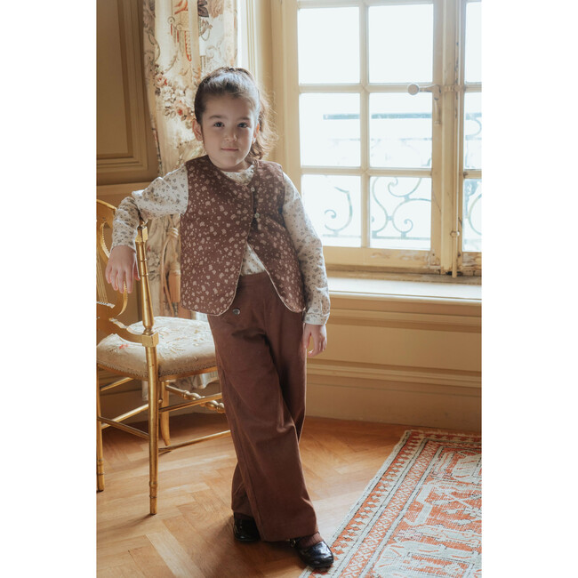 Girl's Pant Luco, Brown