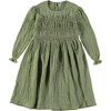 Girl's Dress Reina, Green - Dresses - 1 - thumbnail