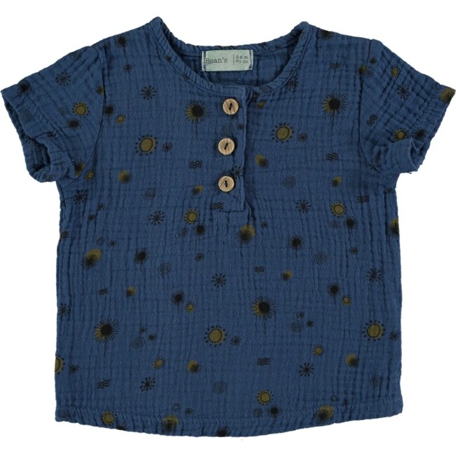 Top, Blue - Shirts - 1