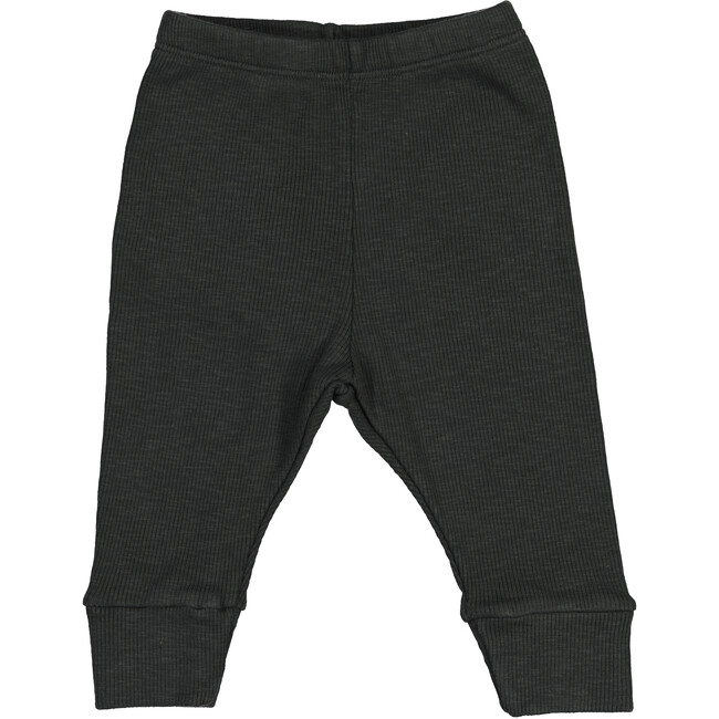 Ribbed Leggings, Charcoal