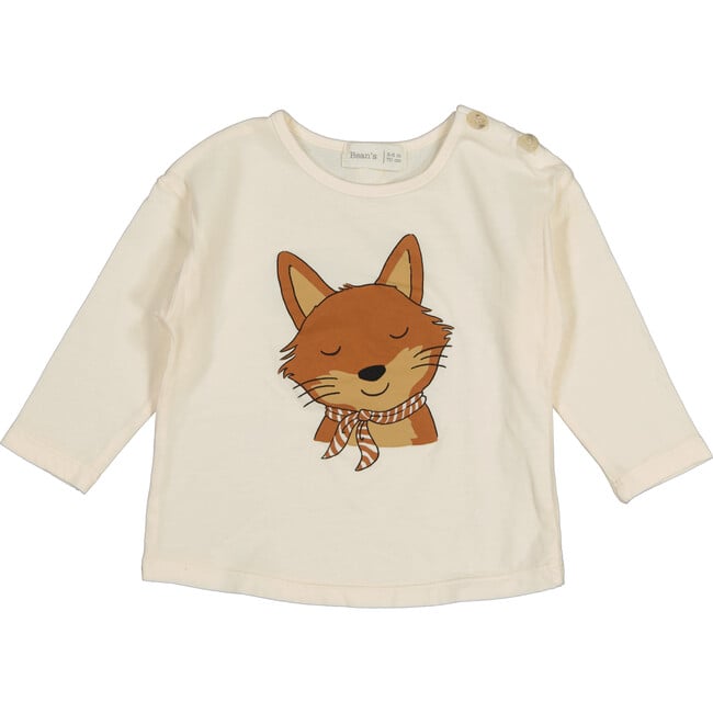 Long Sleeve Tee Shirt, Fox Head