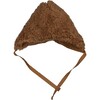 Fuzzy Polar Bonnet, Walnut - Hats - 2