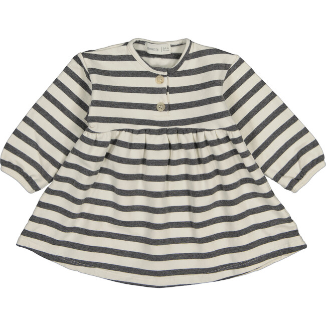 Long Sleeve Dress, Stripes