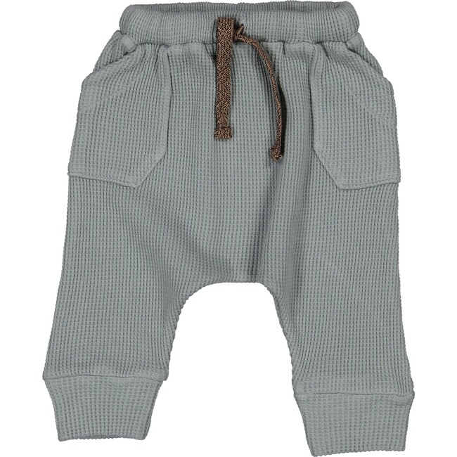 Waffle Joggers, Grey - Pants - 1