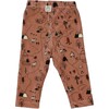 Embroidered Pants, Pink - Pants - 2