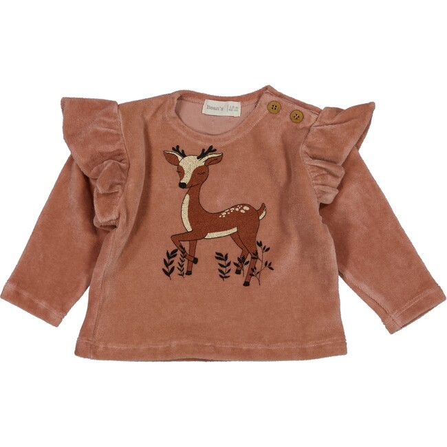 Reindeer Pullover, Pink