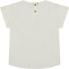 Ice Cream Cones Print Short Sleeve T-Shirt, Ivory - T-Shirts - 2