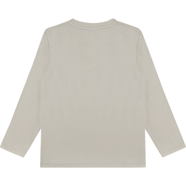DJ Hot Tunes Print Long Sleeve T-Shirt, Cream - T-Shirts - 2