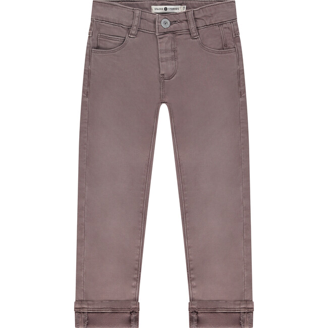 Classic Straight Leg Pant, Mocha Brown