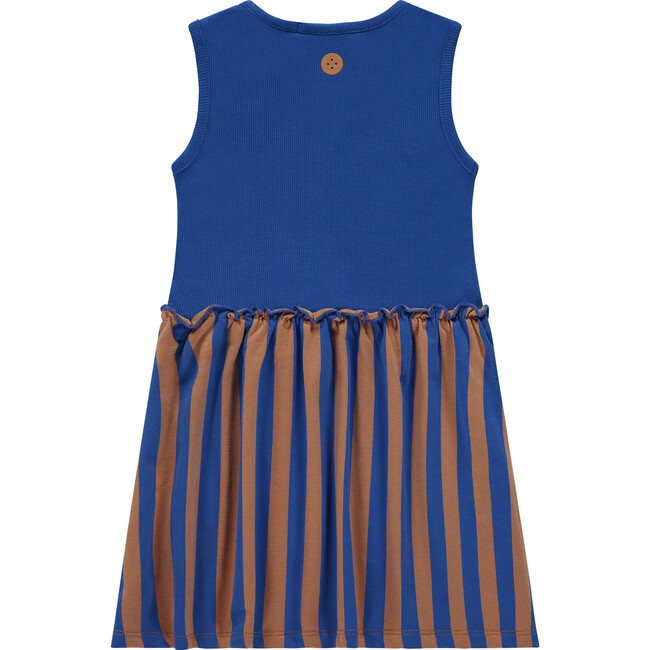 Striped Dress, Blue/Brown