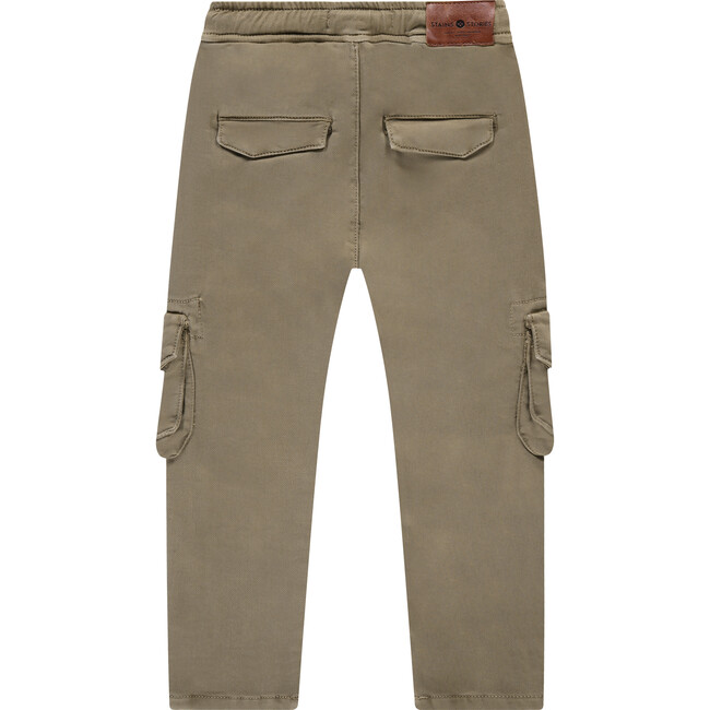 Pull-On Drawstring Cargo Pant, Khaki