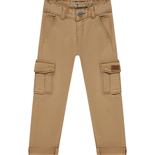 Straight Leg Cargo Pant, Curry Tan