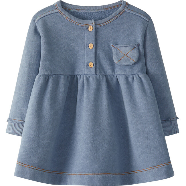 Long Sleeve Dress, Blue