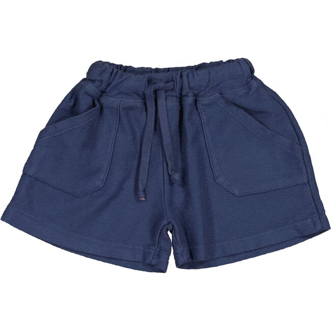 Drawstrings Shorts, Dark Blue