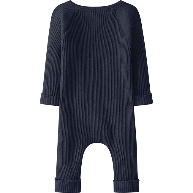 Button Jumpsuit, Navy