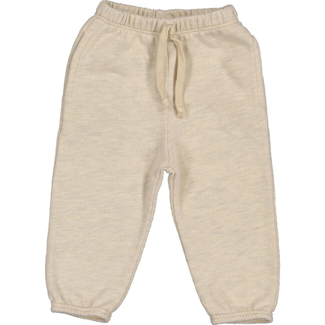 Ribbed Jogger Sweatpants, Sand