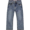 Wide Leg Soft Denim Pant, Medium Blue - Jeans - 1 - thumbnail