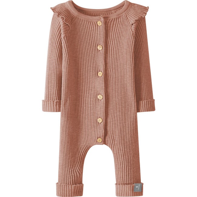 Ruffle Jumpsuit, Rose