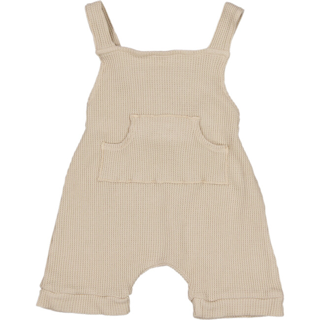 Pocket Romper, Sand - Rompers - 1